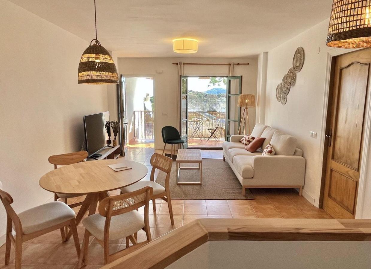 Апартаменты Casa La Aguanosa Con Piscina Y Vistas Al Mar Фрихилиана Экстерьер фото