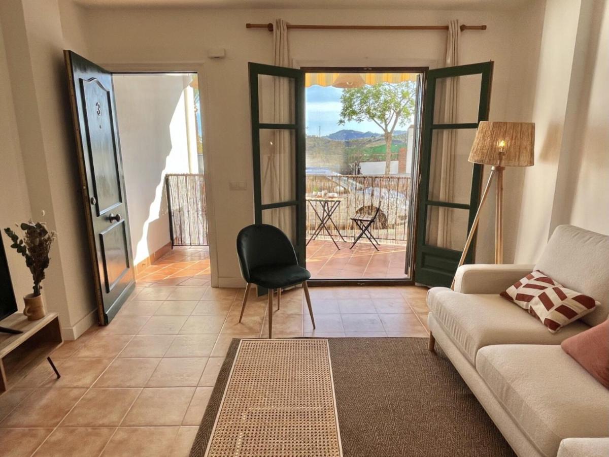Апартаменты Casa La Aguanosa Con Piscina Y Vistas Al Mar Фрихилиана Экстерьер фото